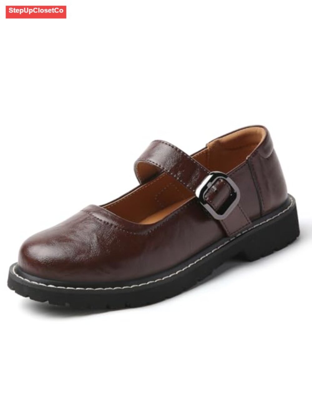 Mary Jane Platform Oxfords Women's Dress Shoes Comfort Non-Slip